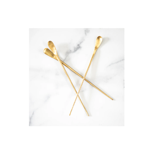 Cuillère à bar en métal à long manche Cuillère à cocktail Nouveau design pour thé et 4 pièces au meilleur prix - Product Image 3