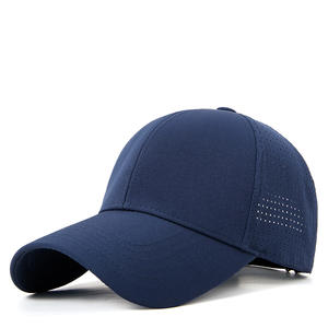 Gorra de béisbol perforada con láser con logotipo personalizado de fábrica al por mayor, gorra de béisbol de 6 paneles de alta calidad - Product Image 3