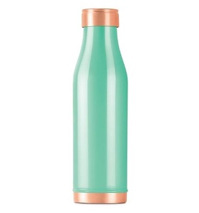 Bouteilles de boisson en cuivre avec des avantages pour la santé, personnalisable, emballage écologique, bouteilles en cuivre de couleur contemporaine meilleure vente - Product Image 3