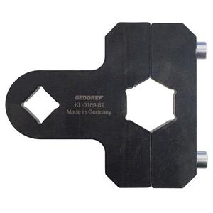 Clé à rotule Gedore KL-0169-81 SW 34 - Product Image 1