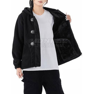 OEM mujeres chaqueta de lana suave térmica al aire libre para el invierno de moda chaqueta de lana Polar para las mujeres - Product Image 2