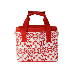 Fleur Imprimé Croix Corps Réutilisable Pliable Isolation Sac À Dos D'école Avec Sac À Lunch Isolation LOGO Personnalisé - Product Image 5