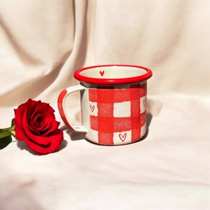 Coral RED Handmade Mugs Hot Selling product Printed Handmade Ceramic mug Coffee <b>Cups</b> - Product Image 3