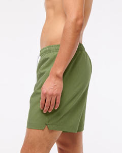 Short de bain personnalisé OEM pour hommes Short de plage à séchage rapide avec doublure de compression et vente de poches 2025 - Product Image 2