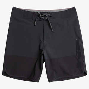 Pantalones cortos de gimnasio para hombre atléticos de color liso con cordón de poliéster de 145 gramos de verano al por mayor - Product Image 5