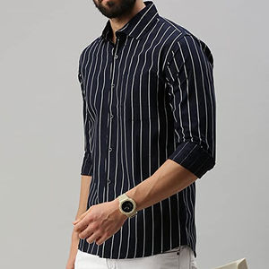 Top Trending Custom Made OEM Nuevo diseño de algodón Camisas casuales de los hombres con tamaño de color personalizado y Impresión de logotipo de alta calidad - Product Image 4