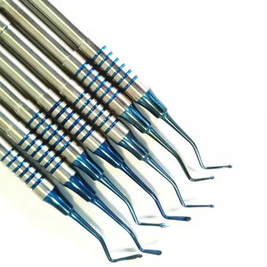 Détartreur dentaire manuel en acier inoxydable de haute qualité définit des instruments médicaux parodontaux pour les procédures chirurgicales dentaires - Product Image 2