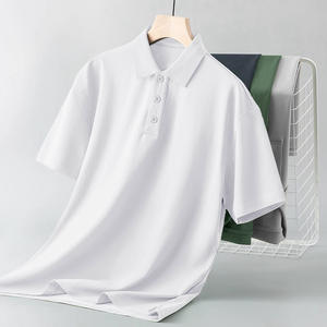 เสื้อโปโลผ้าฝ้าย100% สำหรับผู้ชายเสื้อโปโลสำหรับใส่ทำงานปักแบบสั่งทำ - Product Image 6