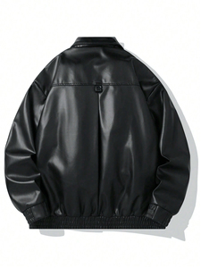 La Moda se Une a la Durabilidad en Esta Chaqueta de Cuero Genuino de Primera Calidad para Mujer, Diseñada para un Estilo Moderno y Sofisticación Diaria - Product Image 2