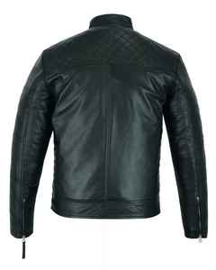 Veste Softshell en toile pour homme Classique Biker Racer Haute rue Hiver Respirant Écologique - Product Image 4