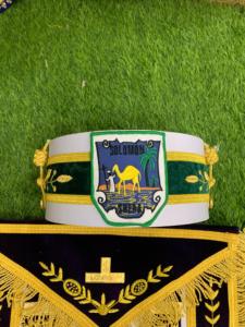 Paquete de cuello delantal Shriner Fez con corona - Product Image 5