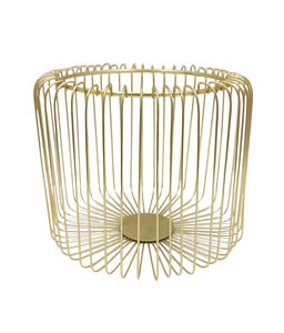 Vente en gros de paniers rectangulaires en métal tendance de haute qualité au design simple pour le stockage de fruits faits à la main personnalisés - Product Image 3