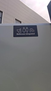 Modern <b>Outdoor</b> Portable Restroom Mobile Toilet with Shower Bathroom <b>Sink</b> Fan & Lifetime Warranty - Product Image 5