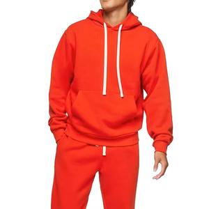 Logo personnalisé unisexe coton polaire survêtement d'hiver coupe normale ensemble de jogging tenue de sueur décontractée - Product Image 1