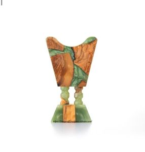 Prix de gros Brûleur de Bakhoor de style marocain Logo personnalisé Bois Résine Mubakhar Porte-encens Décoration d'intérieur Diffuseur d'aromathérapie - Product Image 1