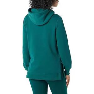 Top Quality Oversized Hoodie Women Long Cotton <b>Fleece</b> <b>Sweatshirt</b> Pullover Style Plus Size OEM Custom Design 2025 - Product Image 4