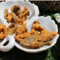 SNACK HOT 2023 PERFORMANCE PERSONNELLE Peau de poisson frit avec sauce aux œufs salés PROFIT ÉLEVÉ PROFIT SANS CONSERVATION
