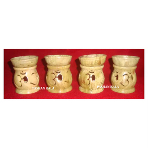 Natural Soapstone Aroma Oil Burner Handicrafts Gifted Purpose Item Hand Carved Designed For <b>Room</b> <b>Freshener</b> Oil Lamp Burner - Product Image 1