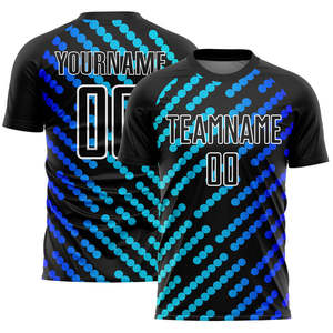 Uniformes de Fútbol Personalizados de Alta Calidad, Camisetas de Fútbol de Poliéster Sublimado de 220 GSM, Secado Rápido, Transpirables, Fábrica OEM - Product Image 6