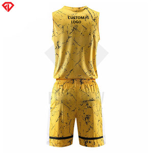 เครื่องแบบบาสเก็ตบอลแขนสั้นของผู้ชายเครื่องแบบบาสเก็ตบอล - Product Image 3