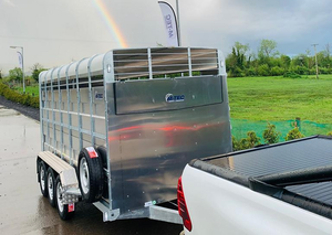 Cargo <b>Trailers</b> Livestock Cattle Transport <b>Trailer</b> 2/3 Axle Aluminum with 25001-30000kg Payload & 80x61.5X32cm Size CA - Product Image 6