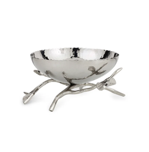 Cuenco de acero para chocolate, soporte de latón, forma redonda, cuenco para servir hecho a mano, cuenco de chocolate de diseñador de la mejor calidad - Product Image 4