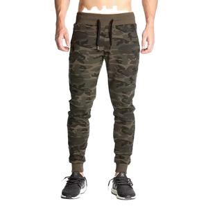 Pantalones Deportivos Casuales de Invierno para Hombre al por Mayor - Ecológicos 100% Algodón Lona Felpa Gruesa Cintura Elástica Cierre con Cordones Estampados - Product Image 1