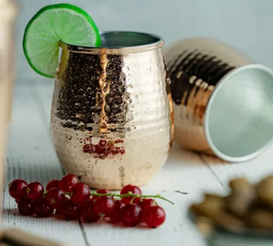 Vente chaude fabriqués à la main pur cuivre tasses tasses gobelets Julep tasses et Mule tasses indien en gros - Product Image 5