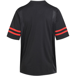 เสื้อฟุตบอลอเมริกันกีฬาเยาวชนเสื้อ100% โพลีเอสเตอร์ระบายอากาศผ้าเจอร์แขนสั้นพิมพ์ลายความยาว - Product Image 4