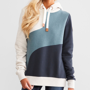 Fabricant de sweat-shirts pour femmes, logo personnalisé, 100% coton, broderie, sweat-shirt lourd à capuche lavé à l'acide pour femmes - Product Image 4