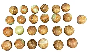 Perillas Circulares de Ónix Pakistaní Hechas a Mano y Pulimentadas para Gabinetes y Cajones, Decoración para el Hogar con Temática Budista de SUAZ Artisan - Product Image 5