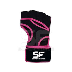 Gants d'haltérophilie en néoprène antidérapants avec sangles réglables pour les utilisateurs de gymnase Gants d'haltérophilie en néoprène - Product Image 3