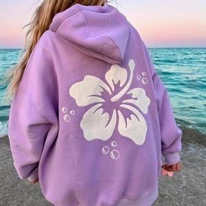 เสื้อฮู้ดผ้าฟลีซสำหรับผู้หญิง, 2025เสื้อฮู้ดป้องกันการหดตัวแขนเต็มตัวแบบสวมหัวแบบดึงปิดด้านหน้าย้อมสีได้สำหรับฤดูหนาว - Product Image 4