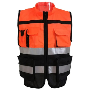 Chaleco de seguridad de alta visibilidad personalizado Chaqueta de seguridad de alta calidad personalizable Chaleco DE TRABAJO reflectante para alta visibilidad Chaleco de ropa de trabajo de invierno - Product Image 6