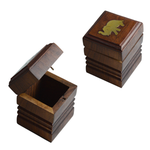 Caja de madera de calidad superior 100%, caja cuadrada de madera lisa en blanco, superventas y venta al por mayor, caja para el hogar, hotel y restaurante - Product Image 4