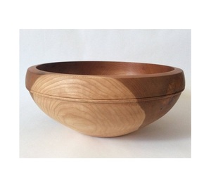 Tazón de servicio de madera de mango ecológico hecho a mano para elegancia y función para el hogar y la cocina o bodas - Product Image 2