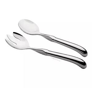 หรูหราคุณภาพชุบทองสินค้าใหม่สแตนเลส Flatware ชุด 304 สแตนเลสชุดช้อนส้อมรอยัลงานแต่งงานการใช้งาน - Product Image 5