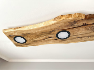 Lámpara de Araña LED Moderna, Impermeable IP54, Dorada, de Resina y Madera, Regulable, Altura Ajustable, Ecológica, Duradera, Luces para Bodas - Product Image 2