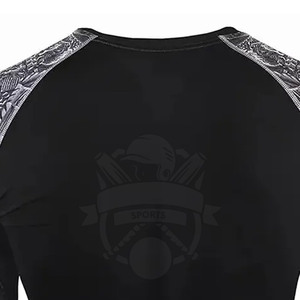 Haute qualité hommes Rash guard Gym Fitness porter fait Rash Guard Protection solaire maillots de bain en bas quantité minimale de commande - Product Image 6