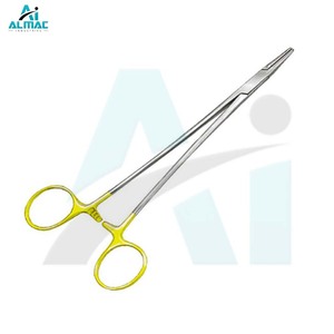 Portaagujas Manual Profesional de Acero Inoxidable ALMAC Diseñado para Cirugía Cardiovascular y Vascular con Control Superior - Product Image 2