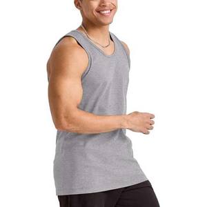Gym Fitness Coton Bodybuilding Stringer Débardeurs Maillots d'entraînement pour hommes Chemises sans manches de sport Débardeurs d'été respirants - Product Image 4