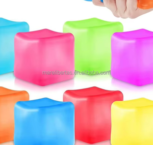 Nuevo juguete antiestrés de cubos de hielo cuadrados, juguete sensorial antiansiedad para niños y adultos, muy vendido. - Product Image 4