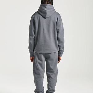 ชุดวิ่งกางเกงวอร์มและมีฮู้ดของผู้ชายชุดวอร์มเปล่าน้ำหนักแบบสั่งทำ - Product Image 2