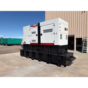 Groupe électrogène industriel diesel silencieux d'occasion 260 kW, sortie 480 V, groupe électrogène de secours commercial fermé HDR325JS6CA3S13DA - Product Image 2