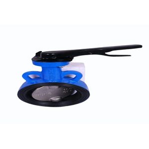 Válvula de Mariposa de Hierro Fundido Resistente al Agua para Tuberías Industriales - Product Image 1