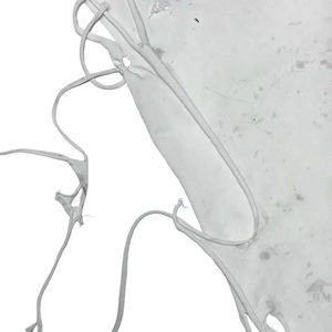 T-shirt pour homme en détresse 300 Gsm personnalisé de qualité supérieure T-shirt imprimé 100% coton avec logo avant - Product Image 3