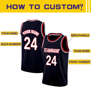 Maillot cousu personnalisé vêtements de basket-ball uniforme de basket-ball par sublimation avec impression personnalisée - Product Image 6