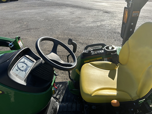 Achetez le tracteur à roues John Deere 3039R Mini 4x4 avec tondeuse et chargeur pour ferme, multifonctionnel 4 roues motrices, 25 CV, à vendre - Product Image 3