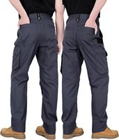 Pantalones de Trabajo Personalizados con Certificación NFPA y CE, de Algodón Antiestático, Elásticos, Resistentes al Fuego, Talla Grande, de Secado Rápido, con Protección para Motosierra