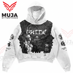 Pc rivate Label Streetwear <b>Hoodie</b> <b>Men</b> Custom Design - Product Image 3